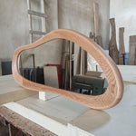 Timberror oak asymmetrical mirror, Harbor design — alternate product view 9