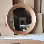 Timberror oak round mirror, Vela design — alternate product view 9