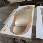 Timberror oak asymmetrical mirror, Harbor design — alternate product view 10