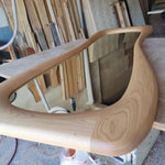 Timberror oak asymmetrical mirror, Flora design — alternate product view 6