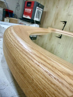 Timberror oak asymmetrical mirror, Moss design — alternate product view 14