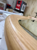Timberror oak asymmetrical mirror, Moss design — alternate product view 13