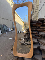 Timberror oak asymmetrical mirror, Riverstone design — alternate product view 8