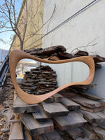 Timberror oak asymmetrical mirror, Wren design — alternate product view 7
