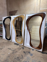 Timberror oak asymmetrical mirror, Wren design — alternate product view 15