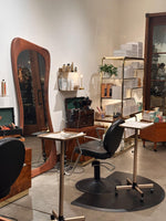 Timberror walnut asymmetrical mirror, Drift design — alternate product view 19