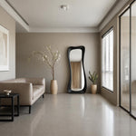 Timberror black oak asymmetrical mirror, Cascade design — alternate product view 5