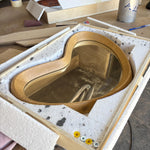 Timberror oak heart-shaped mirror, Brook design — alternate product view 9